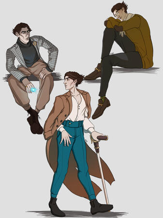 Fashion Spread of Viktor